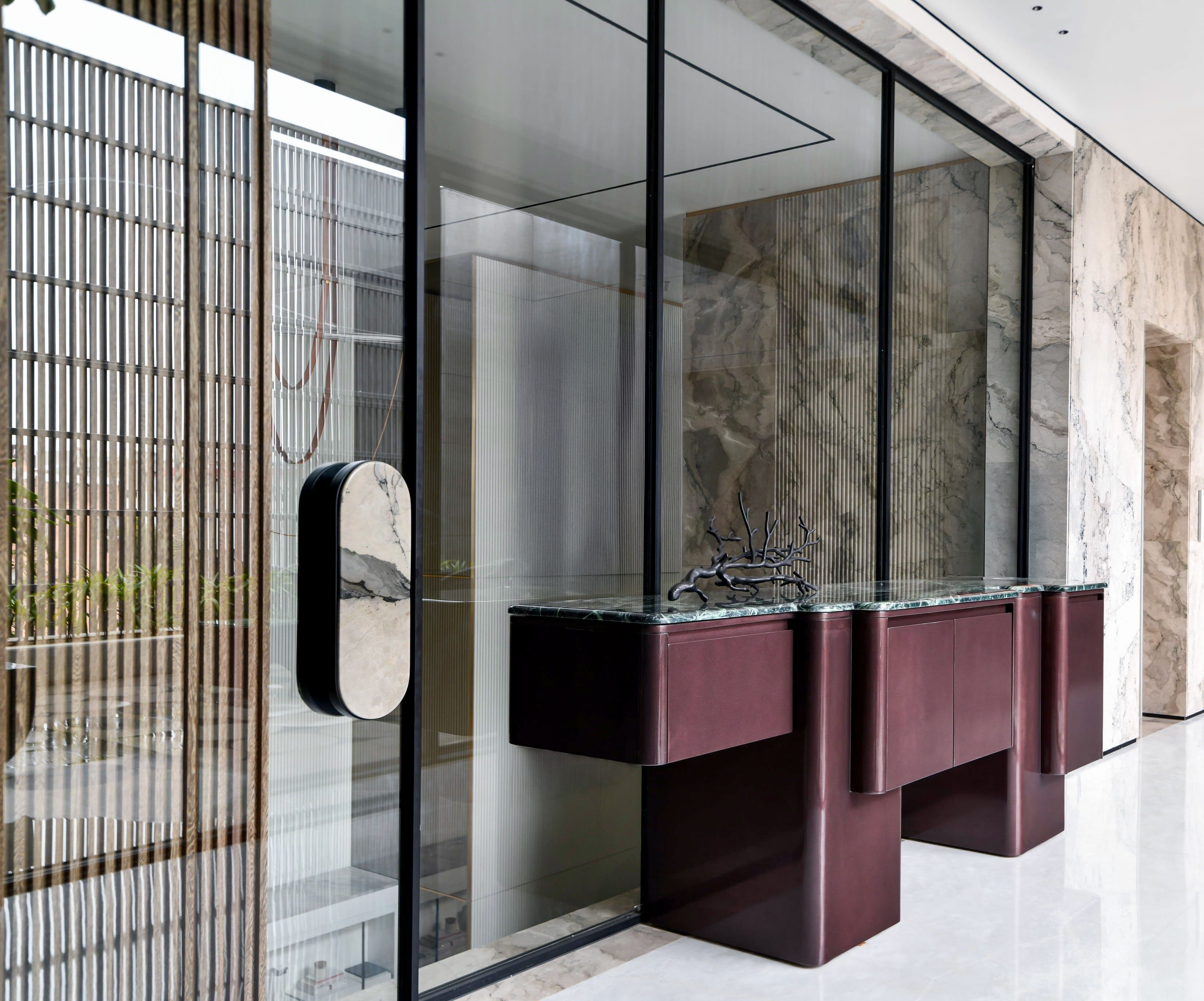 Modern luxury interior representing the Italy to UAE connection